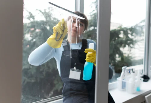 Nettoyage de vitres intérieures et extérieures à Saint-Marc-Jaumegarde